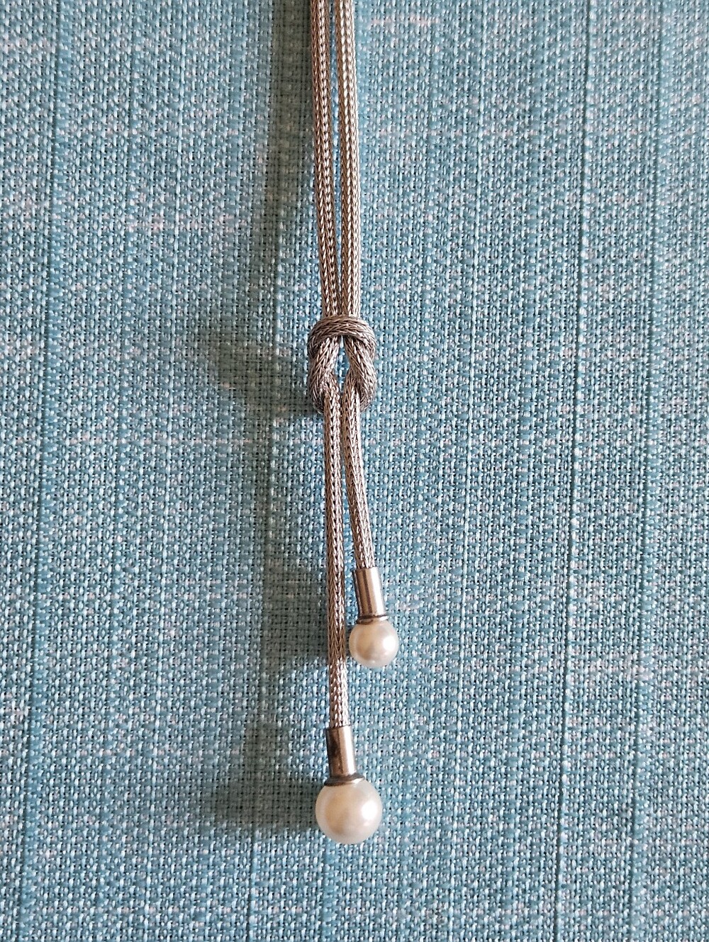 Roberto Magi Sterling Silver Pearl Necklace